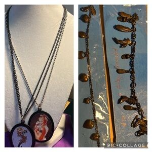 2 Necklaces and 2 Bracelets